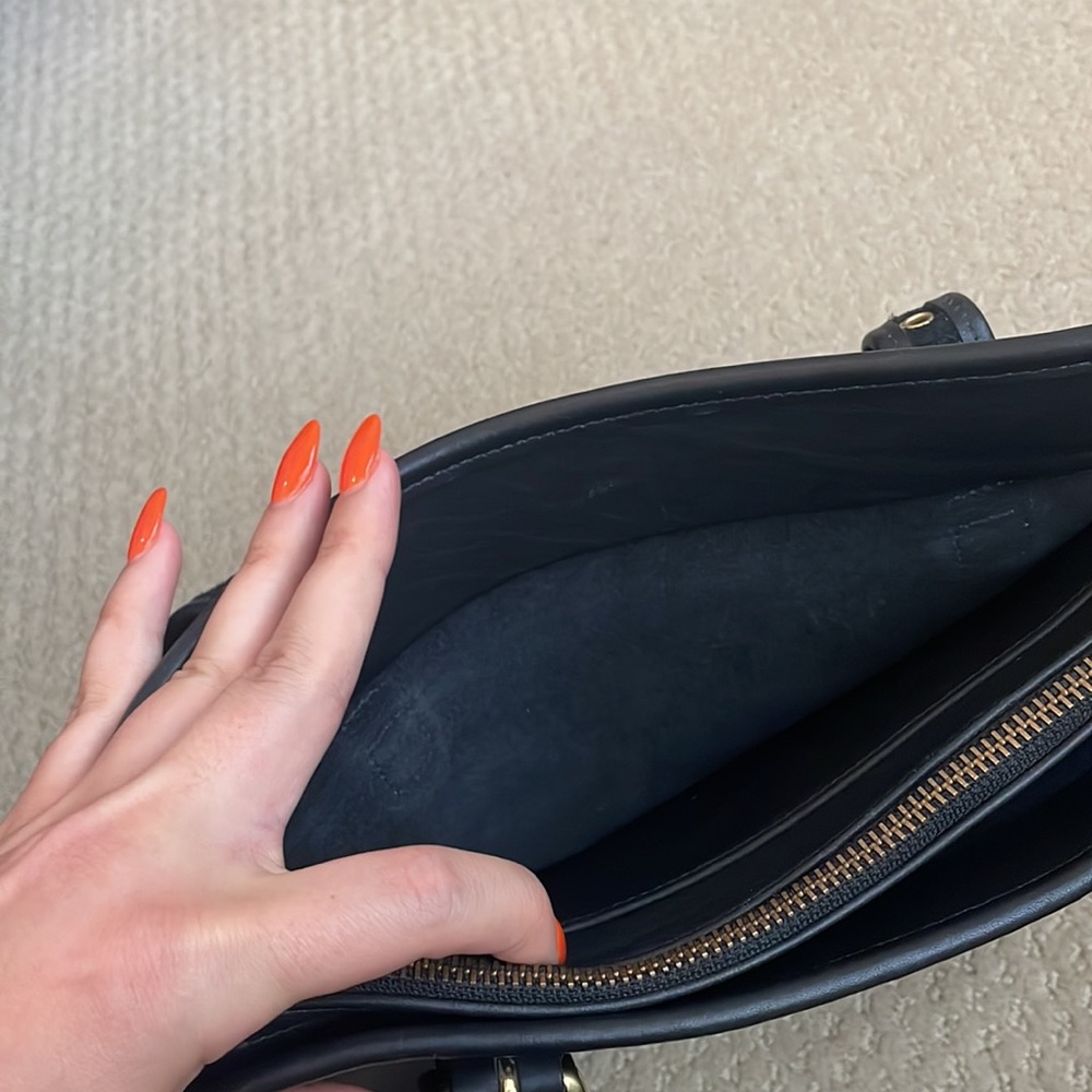 Vintage Coach leather tote - Picture 5 of 6